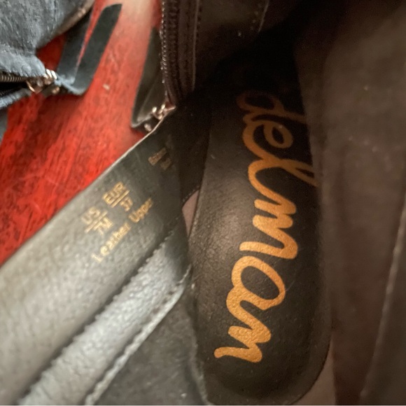 Sam Edelman Black Suede Ankle Booties - Picture 4 of 7